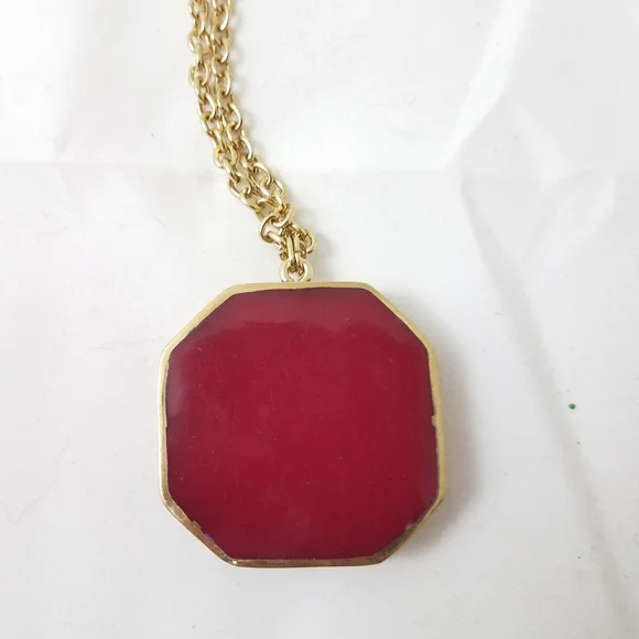 Chico's Hope Long Pendant NEW 20+ Inches with Extender Gold Tone